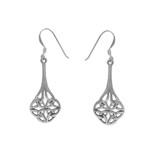 Sterling Silver Celtic Dangle Earrings